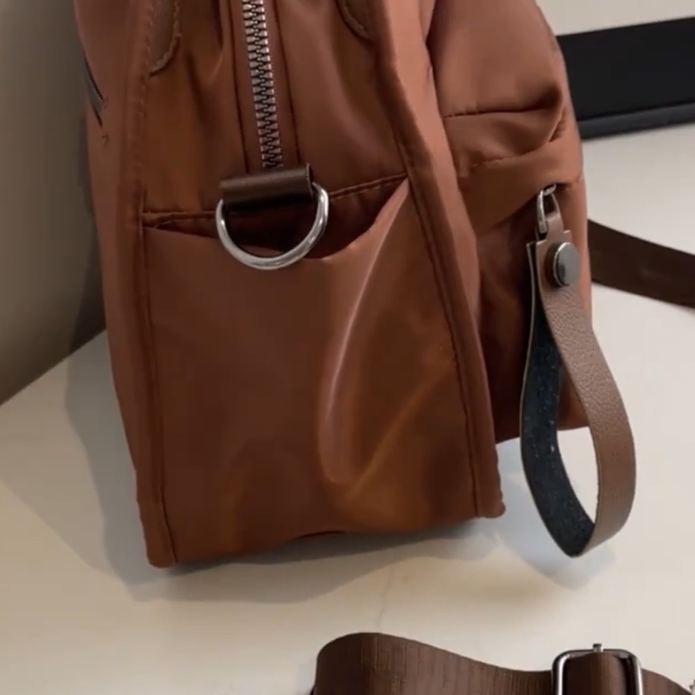 Brown Convertible Satchel - Picture 8 of 14
